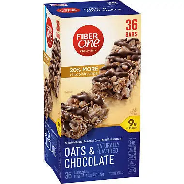 Fiber One Oats And Chocolate Chewy Bars (1.4 Oz., 36 Ct.)
