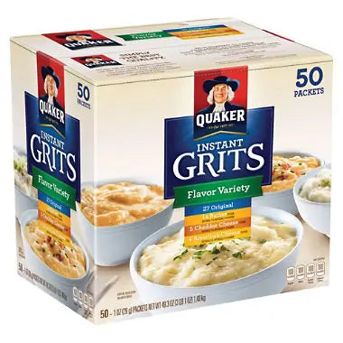 Quaker Instant Grits Variety Pack (50 Pk.)