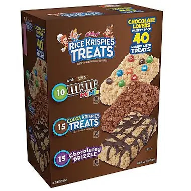 Kellogg's Rice Krispies Treats Variety Pack (40 Ct.)