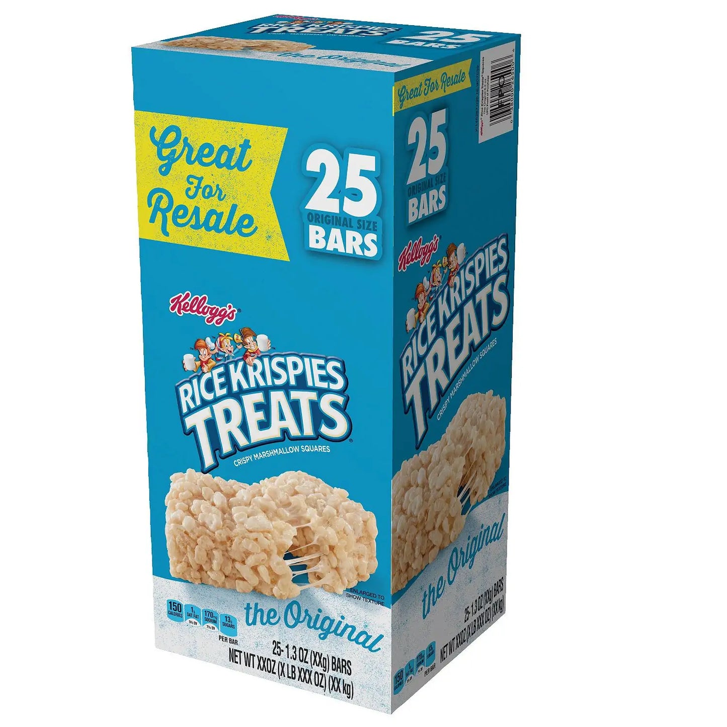 Kellogg's Rice Krispies Treats (1.3 Oz. Bar, 25 Ct.)