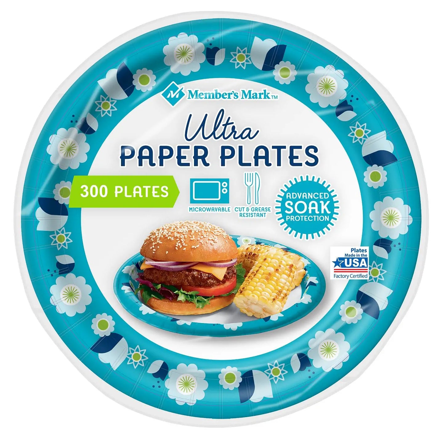 Member's Mark Ultra Plate, 8-1/2" (300 Ct.)