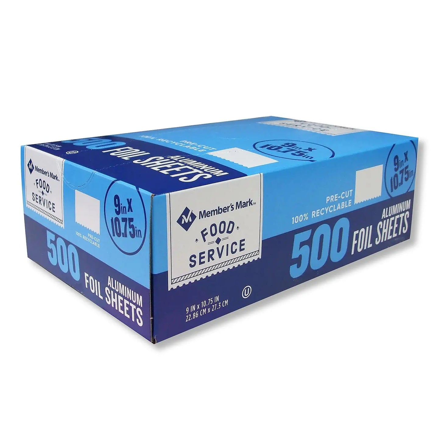 Daily Chef Foil Sheets, 9" X 10.75" (500 Ct.)