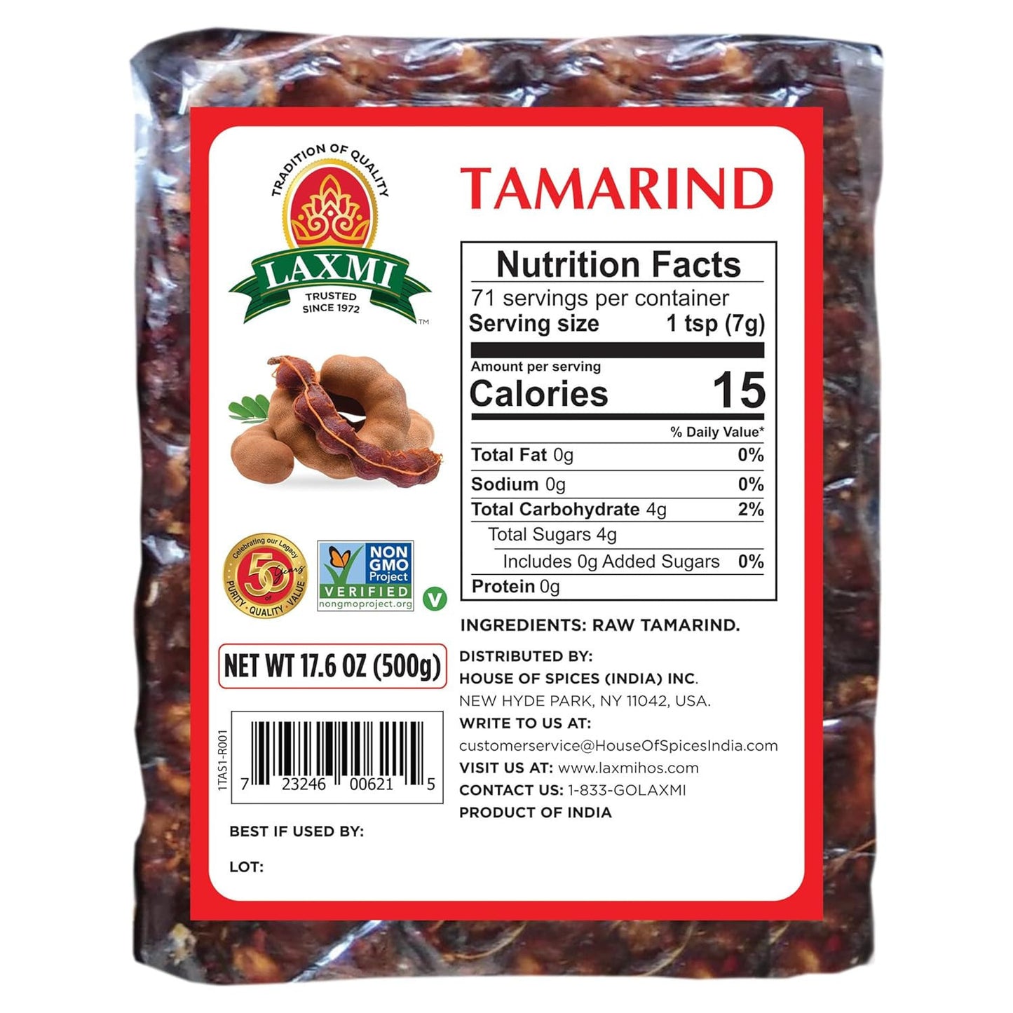 Laxmi Tamarind Slab
