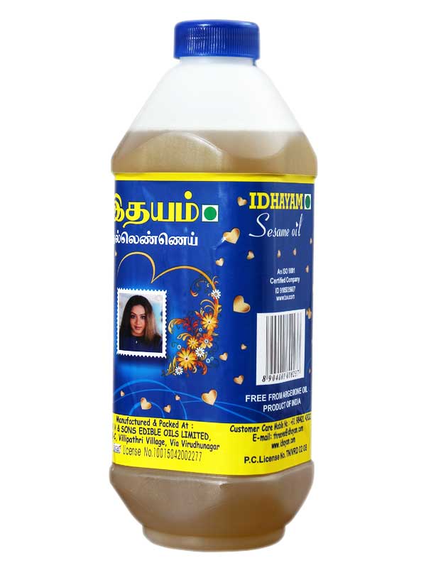 Idhayam Sesame Oil 1 LTR
