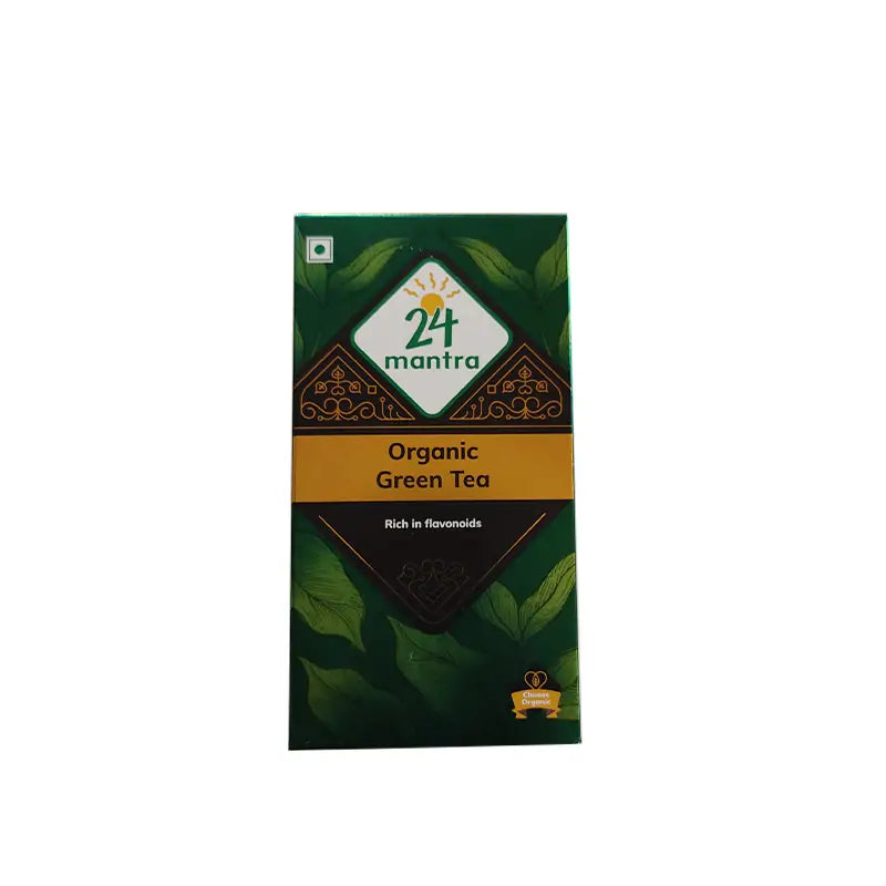 24 Mantra Organic Green Tea - Loose Leaf (3.5 oz)