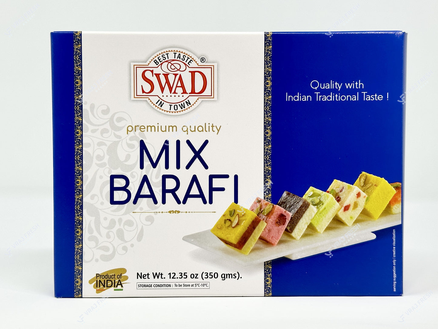 Swad Mix Barfi (350g 12.35Oz)