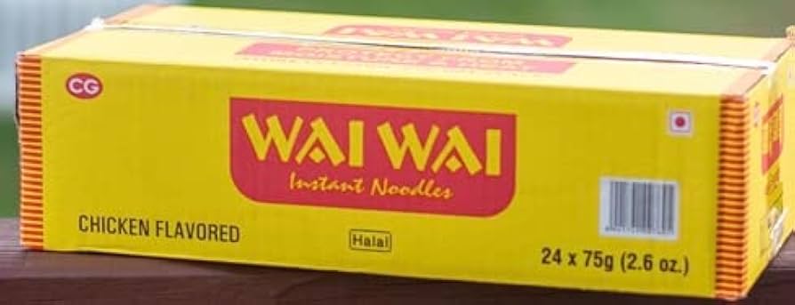 Wai Wai Chicken noodles 24 pack