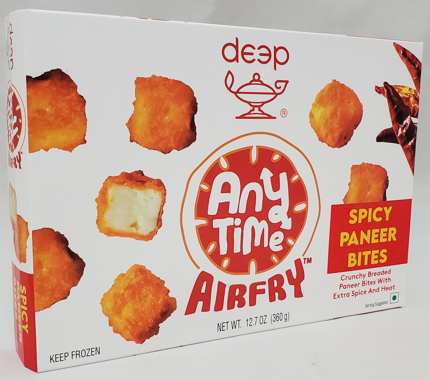 Deep Anytime Spicy Paneer Bites 360gm