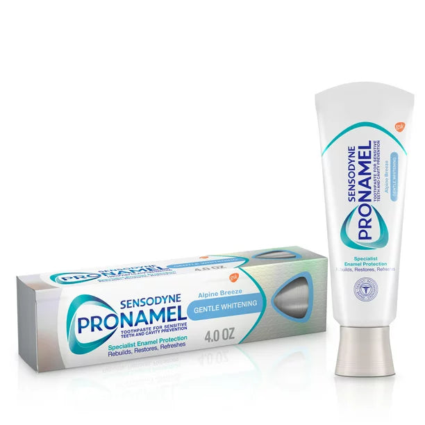 Sensodyne Pronamel Gentle Whitening Sensitive Toothpaste, Alpine Breeze, 4 Oz