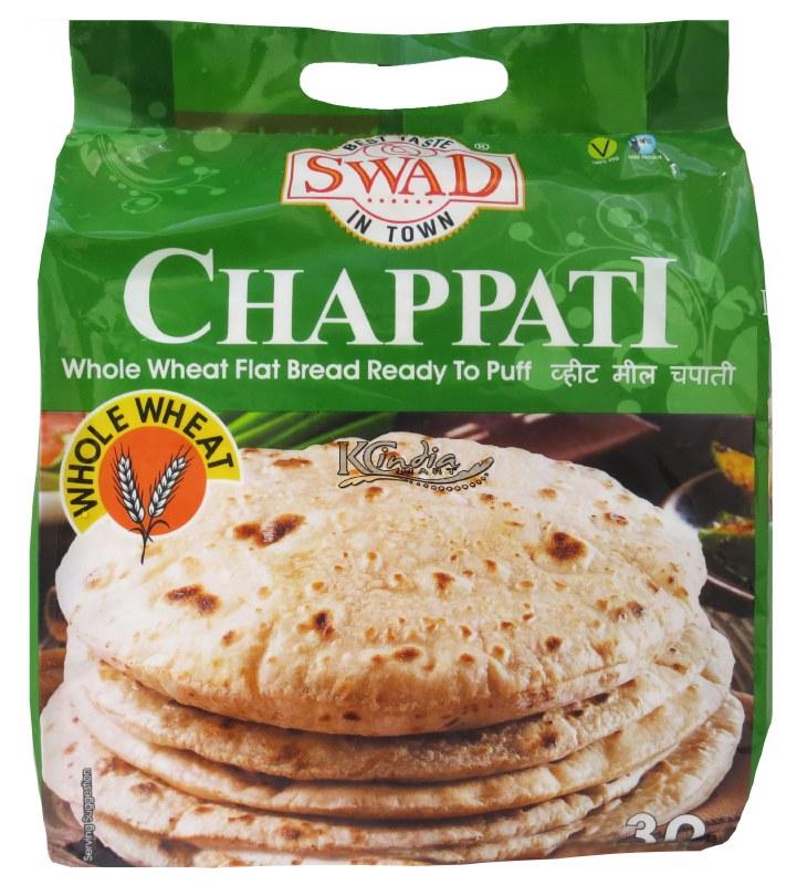 Swad Chappati 30 Pcs (1.35Kg 47.6Oz)