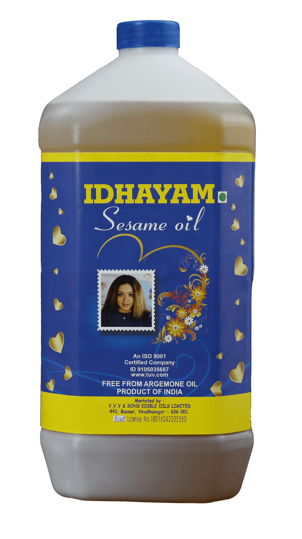 Idhayam Sesame Oil 5 LTR