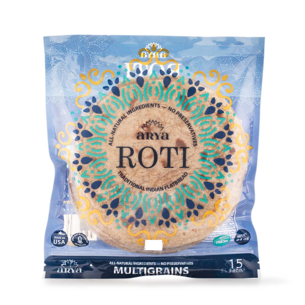 Arya Multigrains Roti (15 PCS)