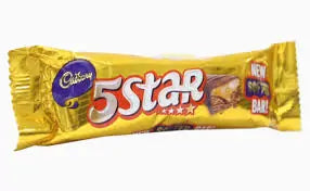Cadbury 5 star bar