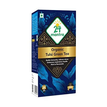 24 Mantra Organic Tulsi Green Tea Bags (25 BAG)