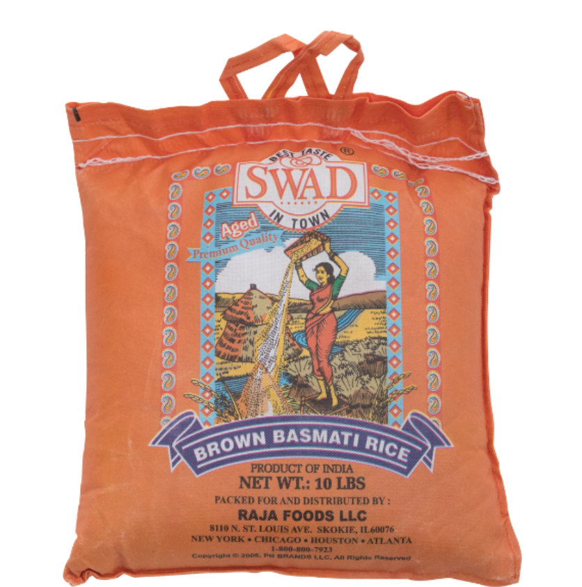 Swad Brown Basmati Rice (4.54kg 10lb)