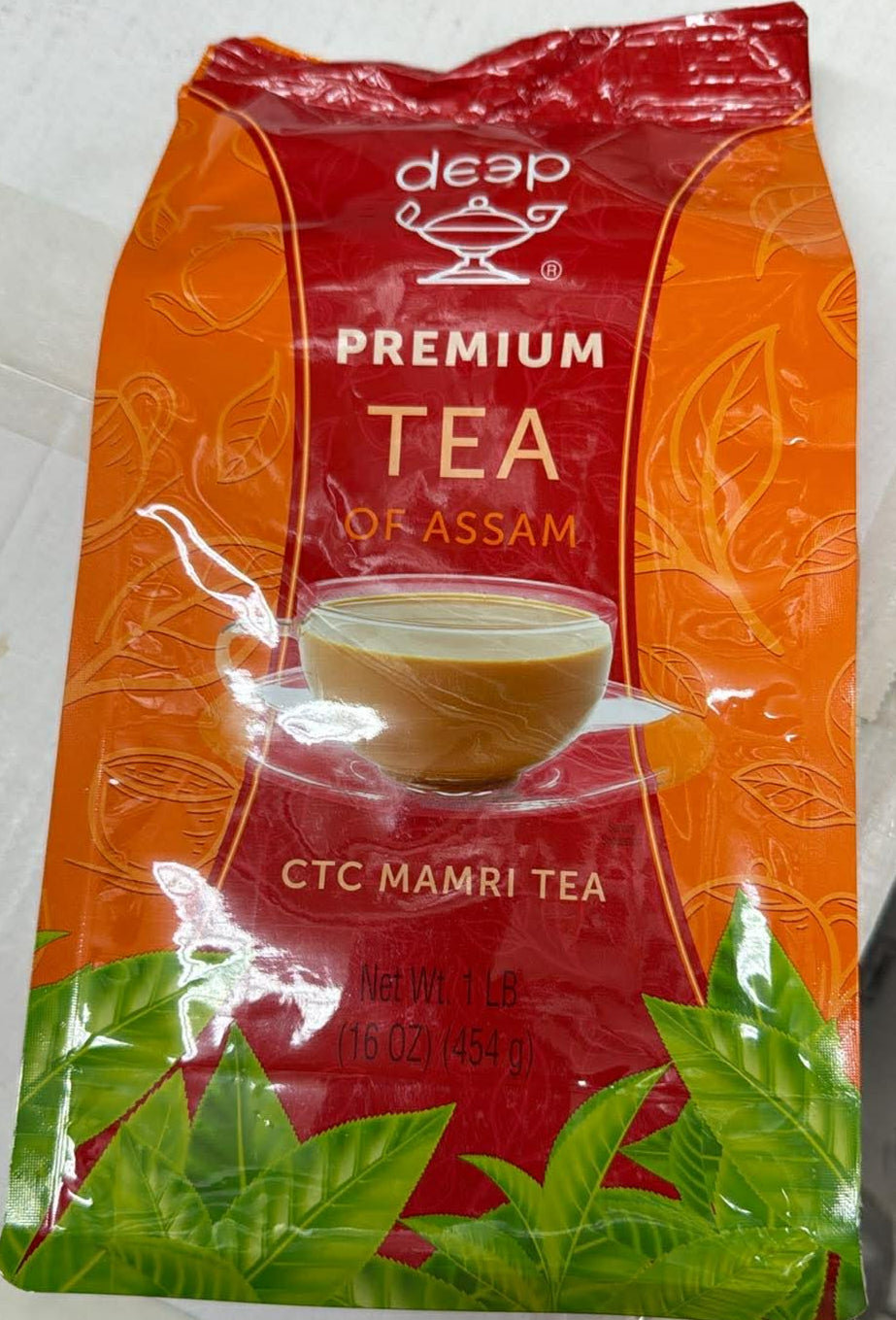 Deep Premium Tea Of Assam - CTC Mamri Tea, 1LB