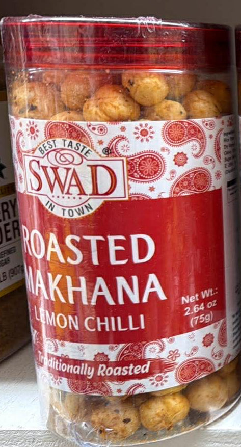 Swad Roasted Makhana Lemon Chilli, 75gm