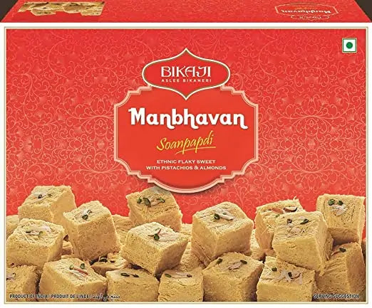 Bikaji Soan Papdi - 500 GM (17.5 OZ)