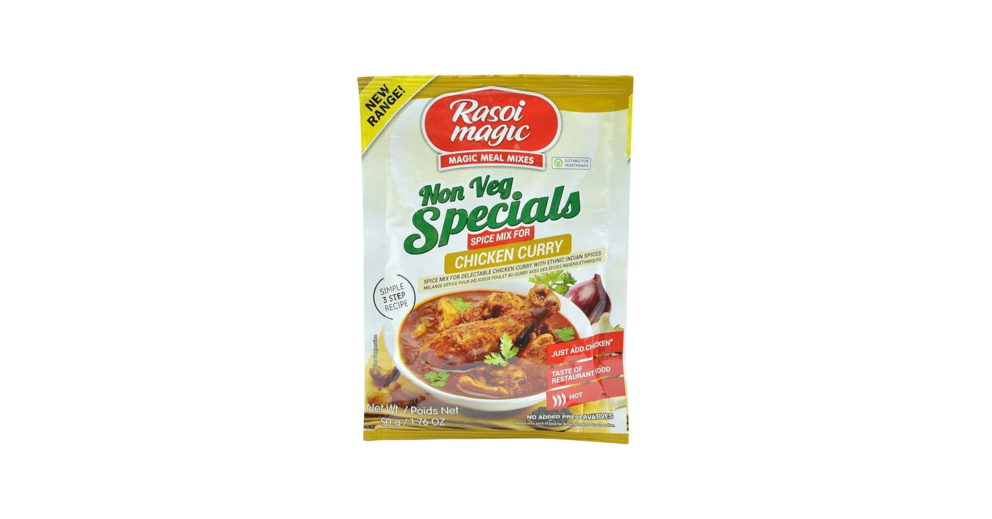 Rasoi Magic Chicken Curry Spice Mix - 1.76 Oz