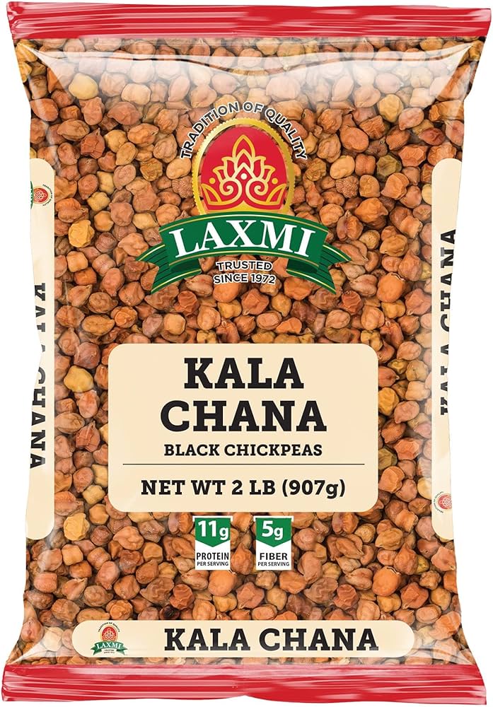 Laxmi Kala Chana (Whole Black Gram) 4 LB