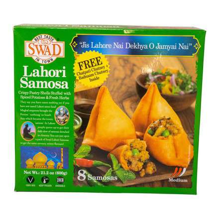 Swad Lahori Samosa 8 pcs (600g 21.2Oz)