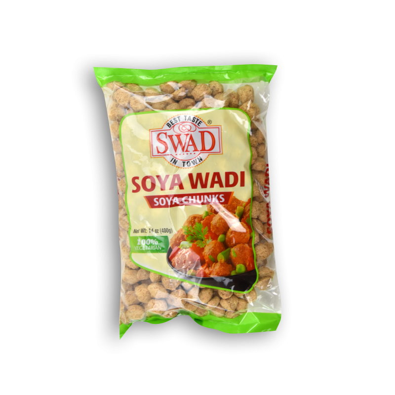 Swad Soya Wadi- Soya Chunk (400g 14Oz)