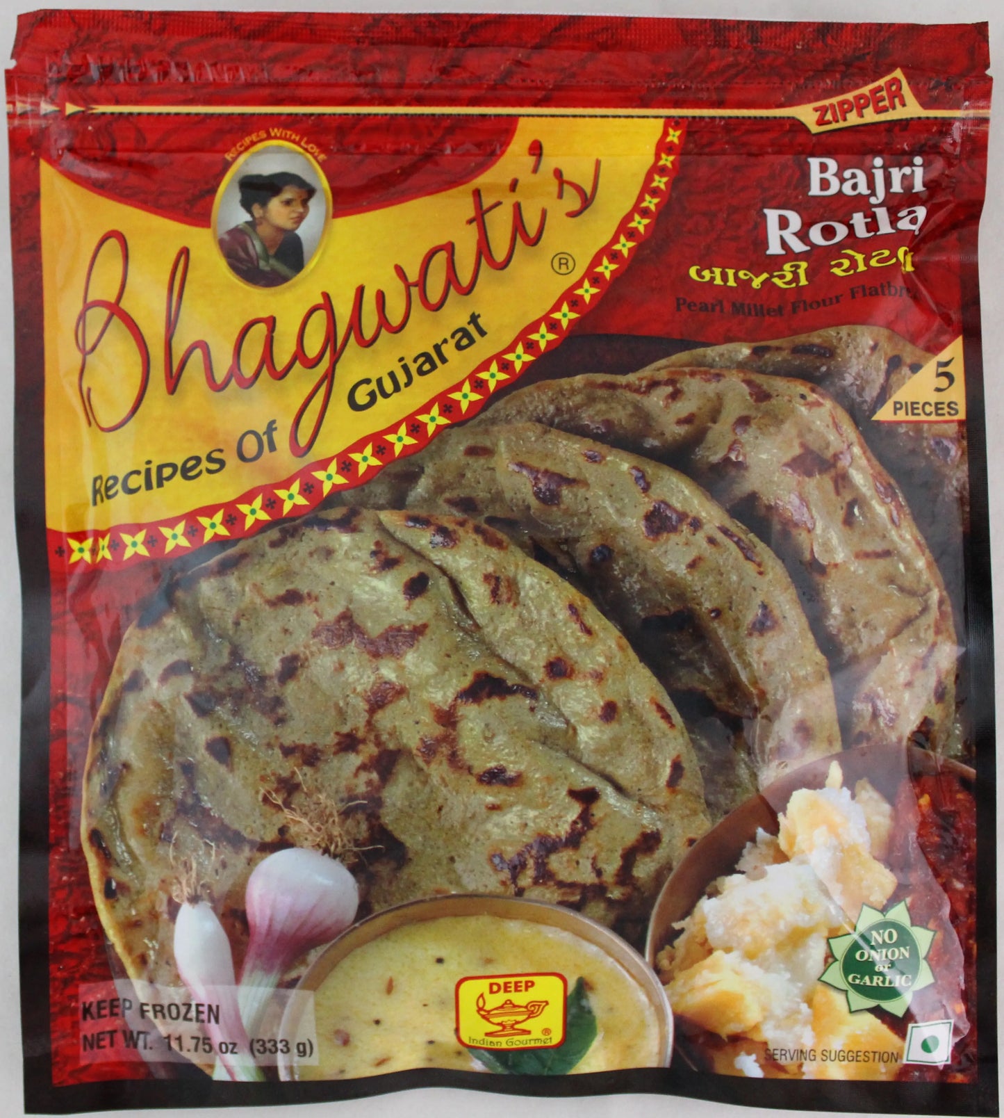 Bhagwati Bajri Rotla - 5 PCS