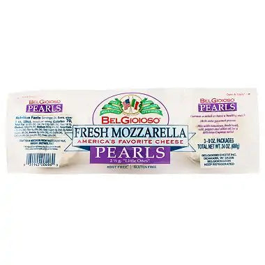 Belgioioso Fresh Mozzarella Cheese Pearls (8 Oz., 3 Pk.)