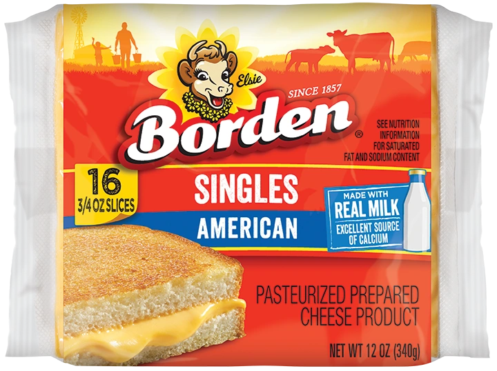 Borden Singles American Cheese Slices 12oz