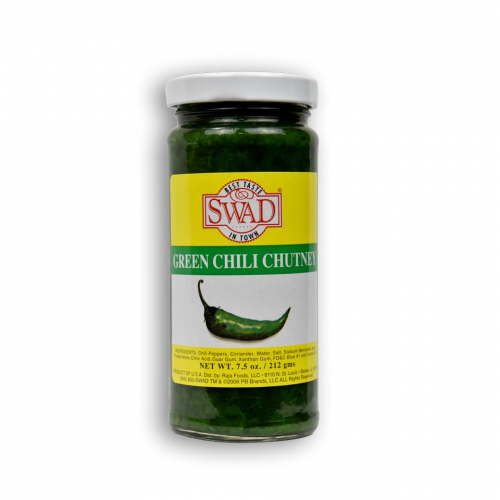 Swad Green Chili Chutney (212G 7.5Oz)