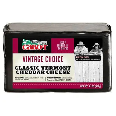 Cabot Vintage White Cheddar Brick (2 Lb.)