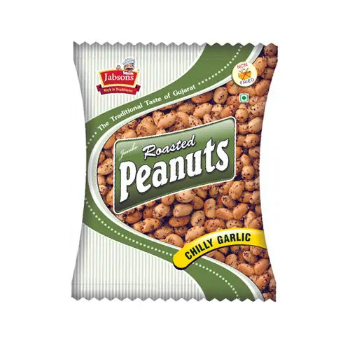 Jabsons Roasted Peanuts (Chilli Garlic) - 5 OZ (140 GM)
