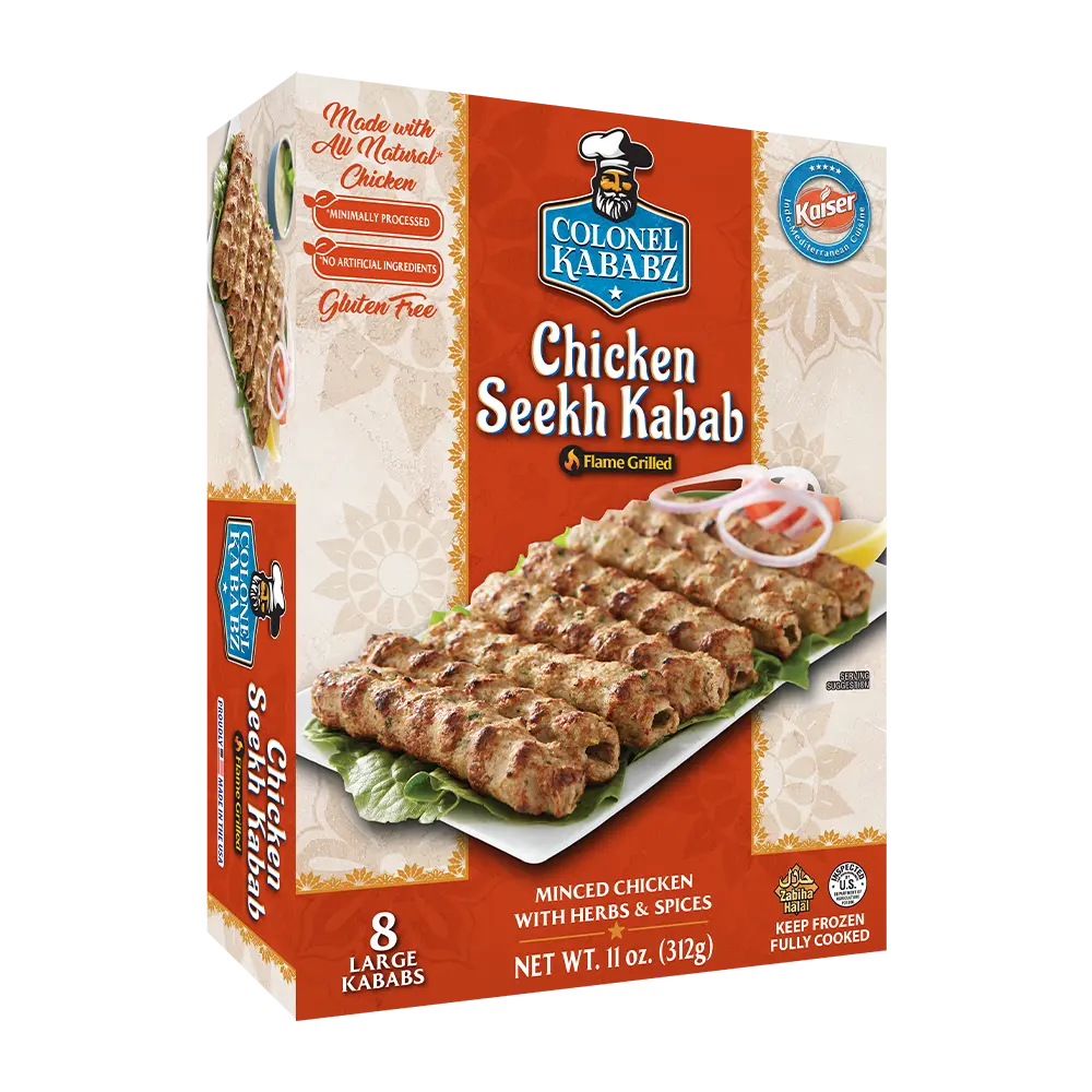 Dawn Murgh Seekh Kabab Kabab Family Pack Chicken Seekh Kabab