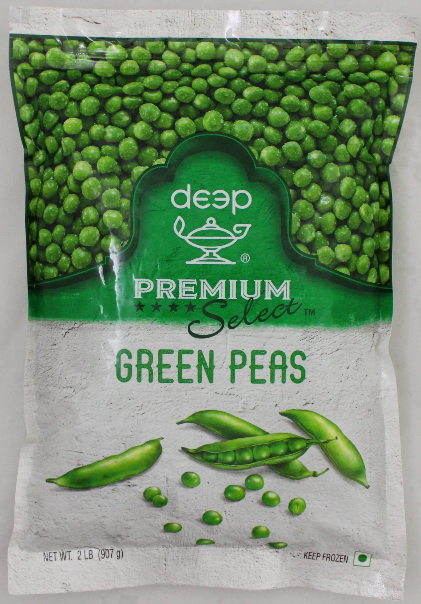 Deep Frozen Green Peas - 2 LB