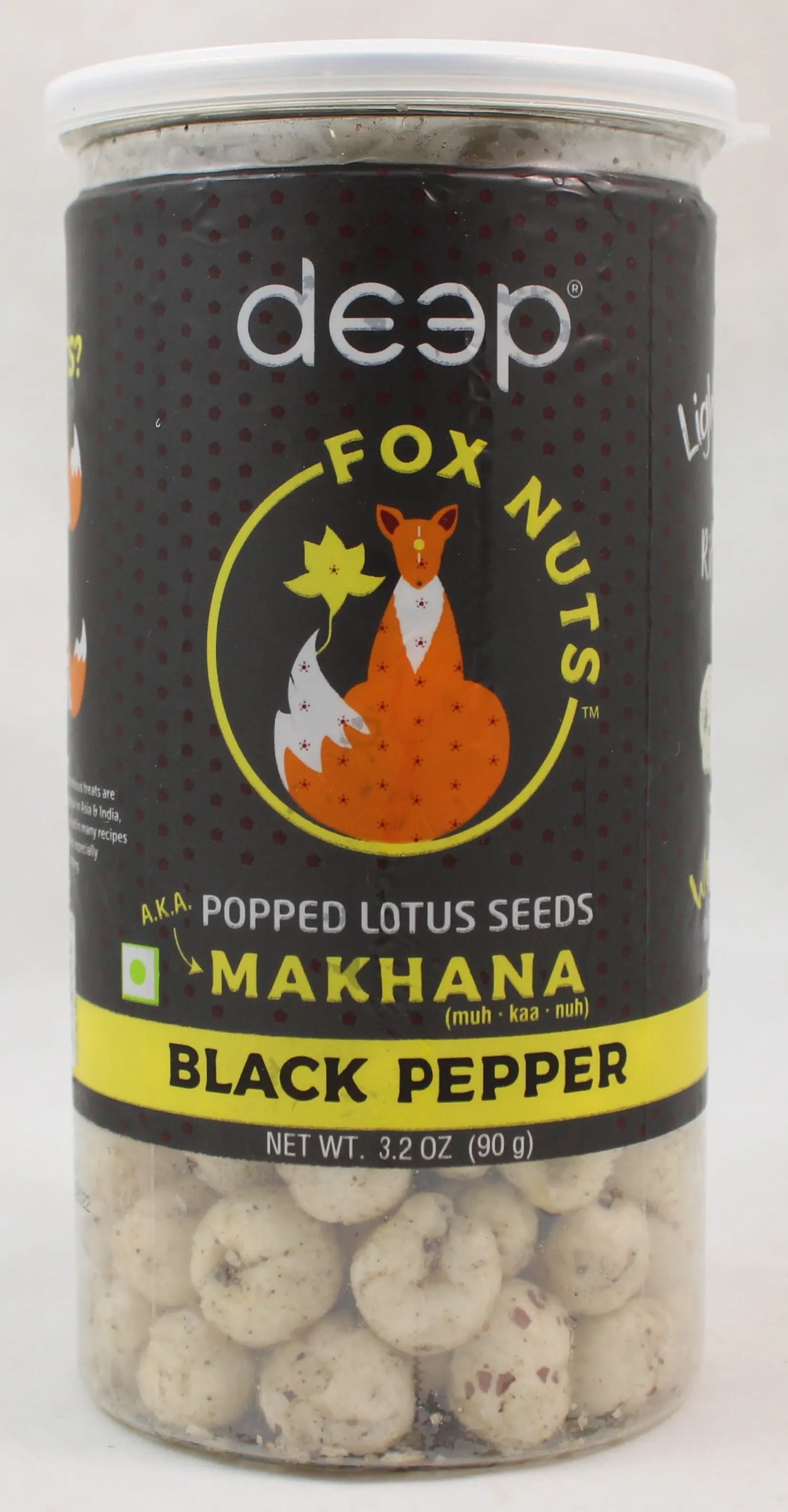 Deep Fox Nuts - Black Pepper (3.2 OZ - 90 GM)