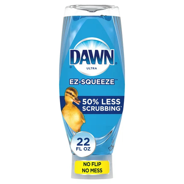 Dawn EZ-Squeeze Ultra Dishwashing Liquid Dish Soap, Original Scent, 22 fl oz