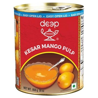 Deep Kesar Mango Pulp 30 OZ (Buy 2 For $7)