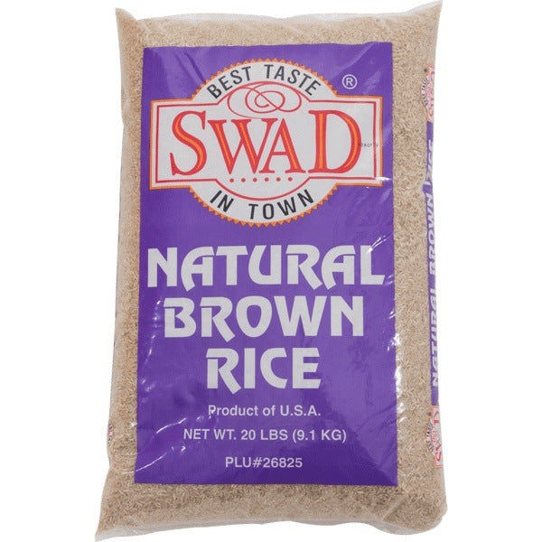 Swad Natural Brown Rice (9.1kg 20lb)