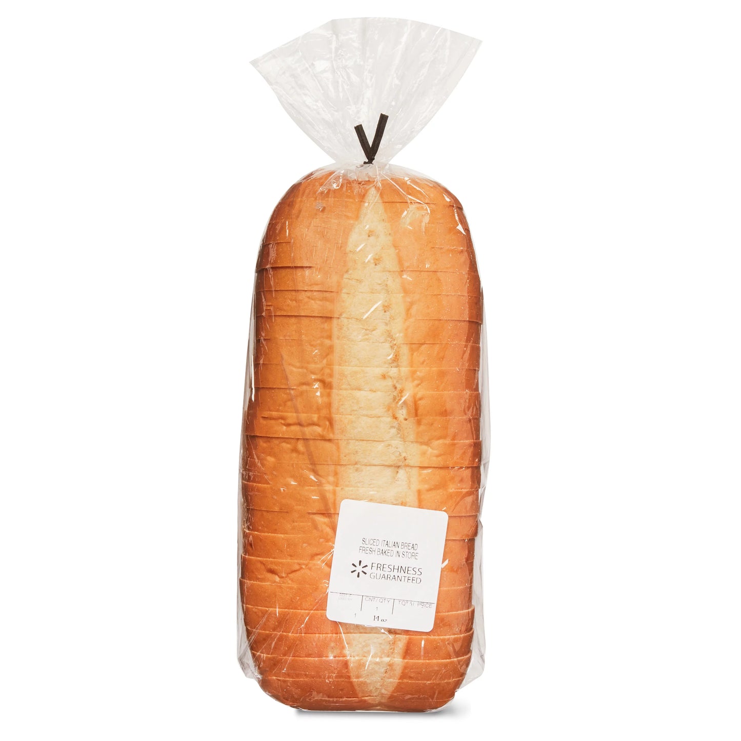 Freshness Guaranteed Sliced Plain Italian Bread, 14 oz
