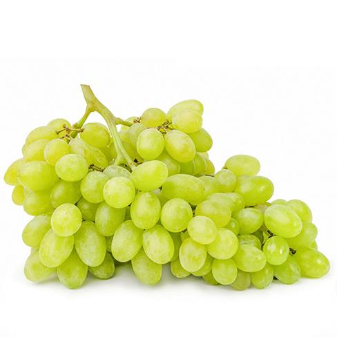 Green grapes, per lb