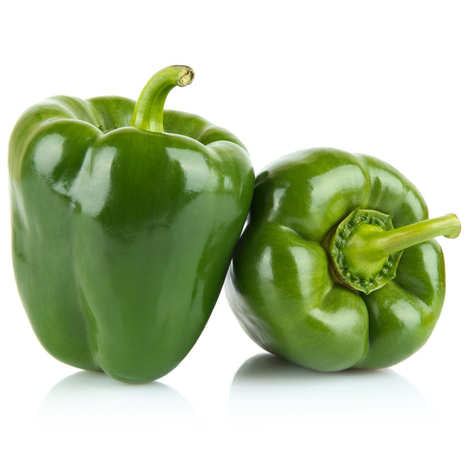 Peppers Bell, Field Grown Green, per lb