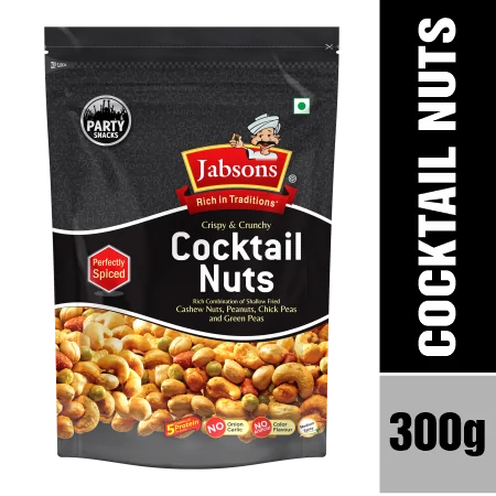 Jabsons Cocktail Nuts - 300 GM