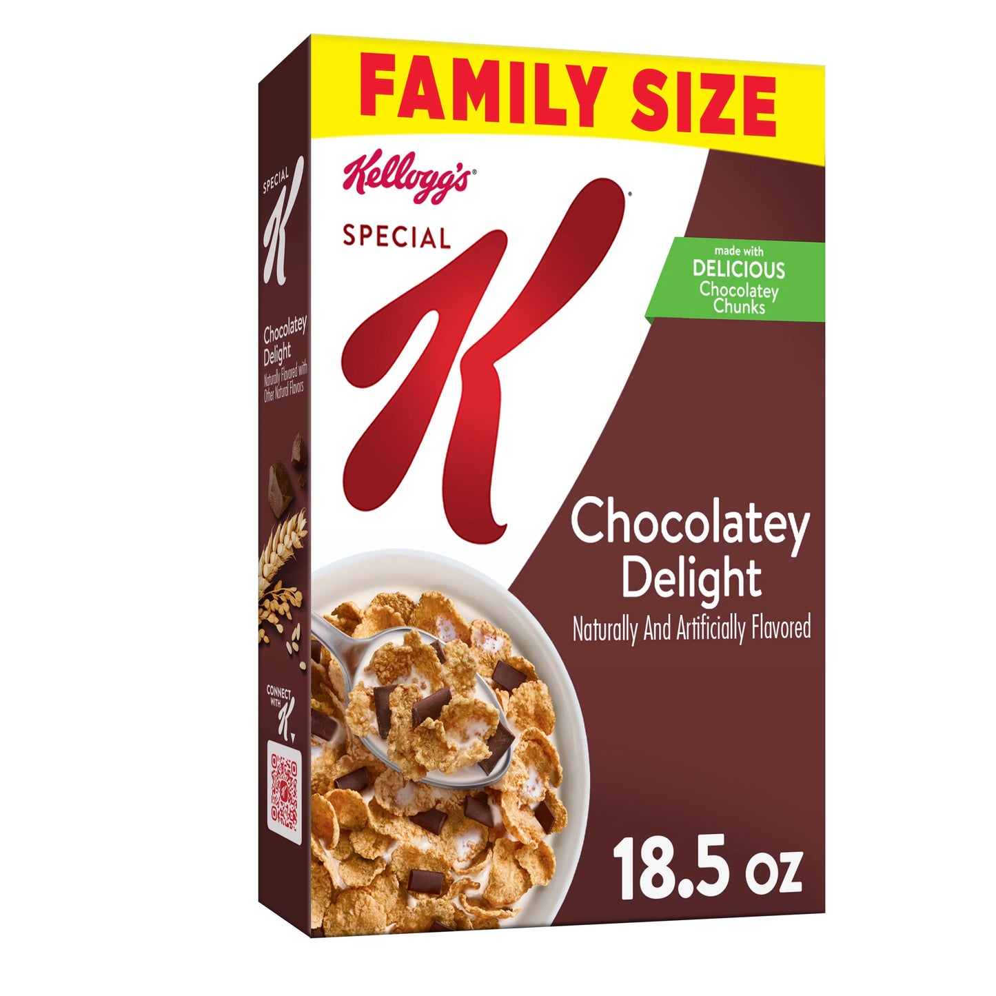 Kellogg's Special K Breakfast Cereal, Chocolatey Delight, 18.5 Oz, Box