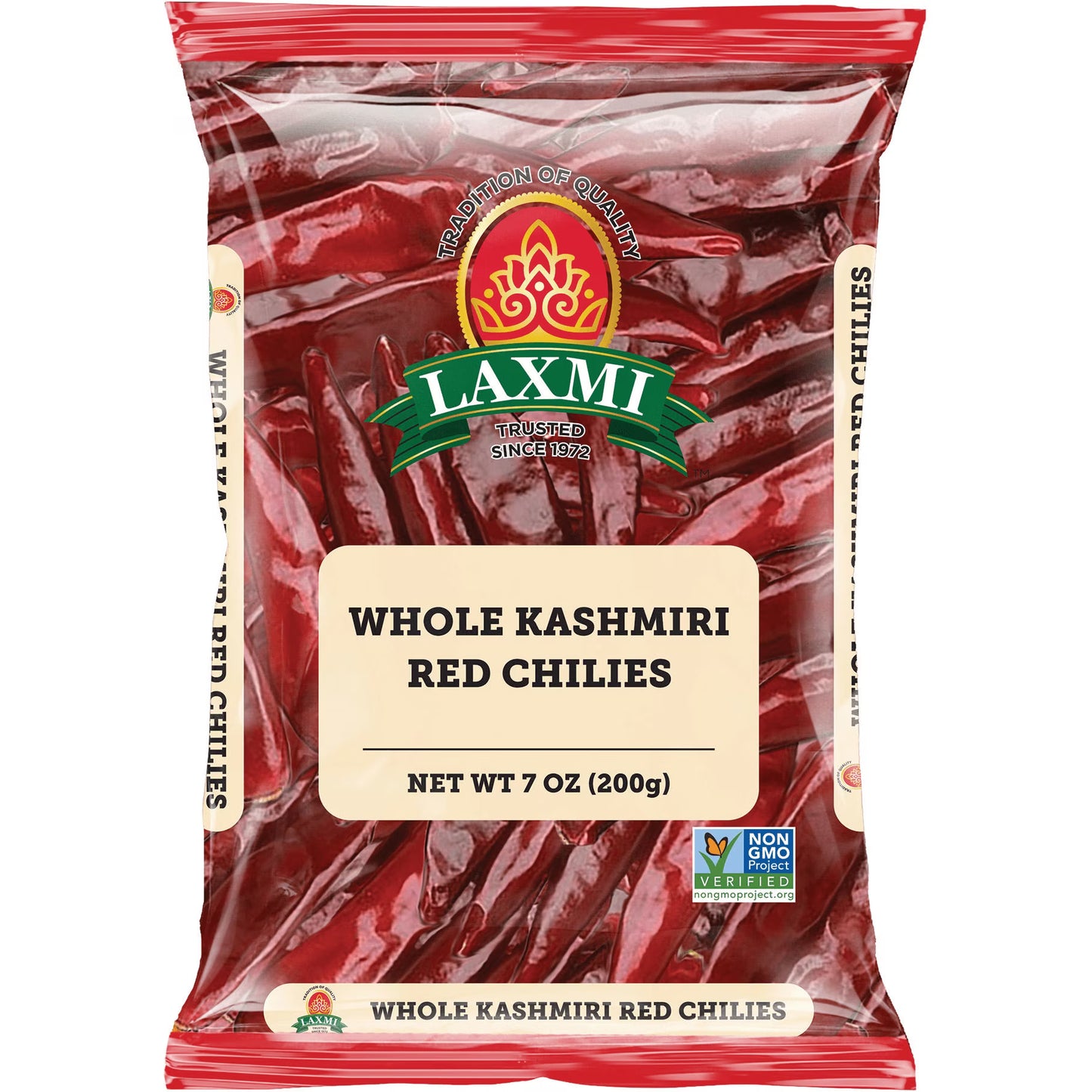 Laxmi Kashmiri Chilli Whole 200Gm