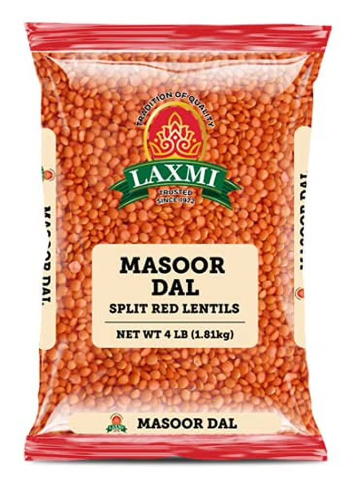 Laxmi Red Split Lentils Masoor Dal 4LB