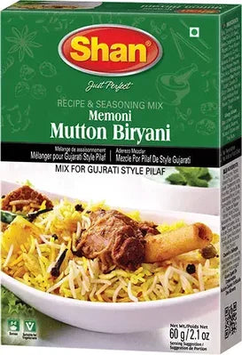 Shan Memoni Mutton Biryani Mix 65 gm box