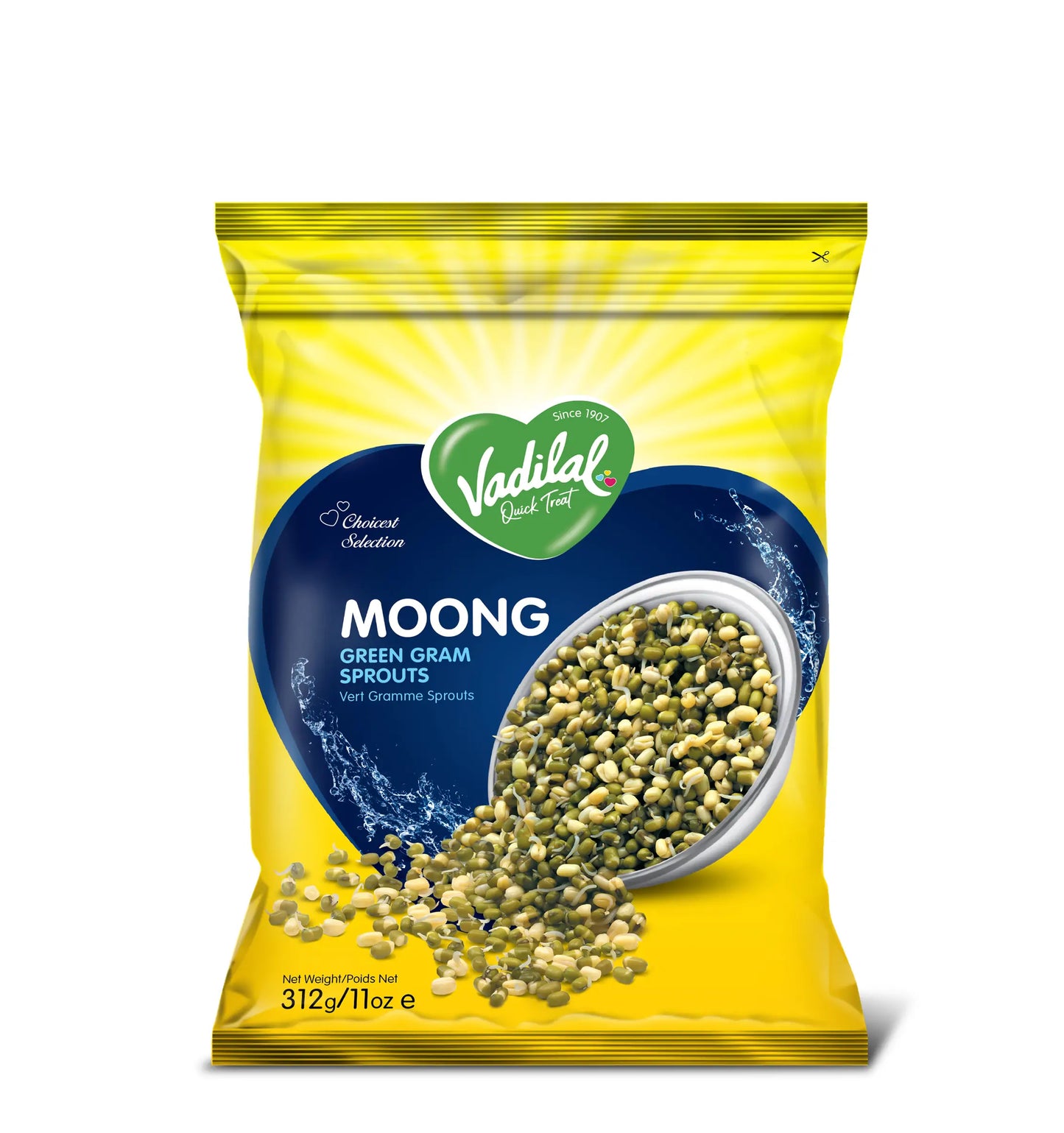 Vadilal Frozen Moong - 11 OZ (312 GM)