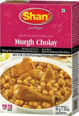 Shan Murgh Cholay Spice Mix 50 gm box