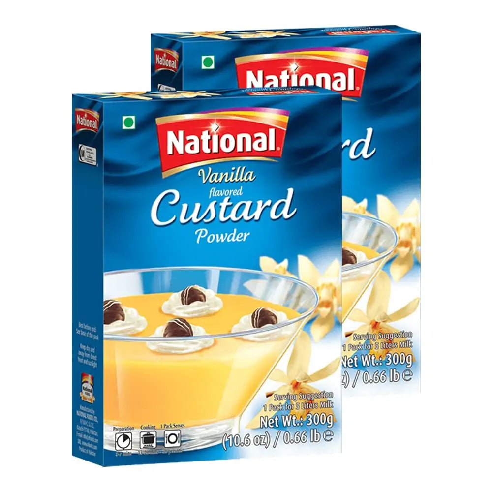 National Custard Powder - Vanilla 10.58 OZ (300 GM)