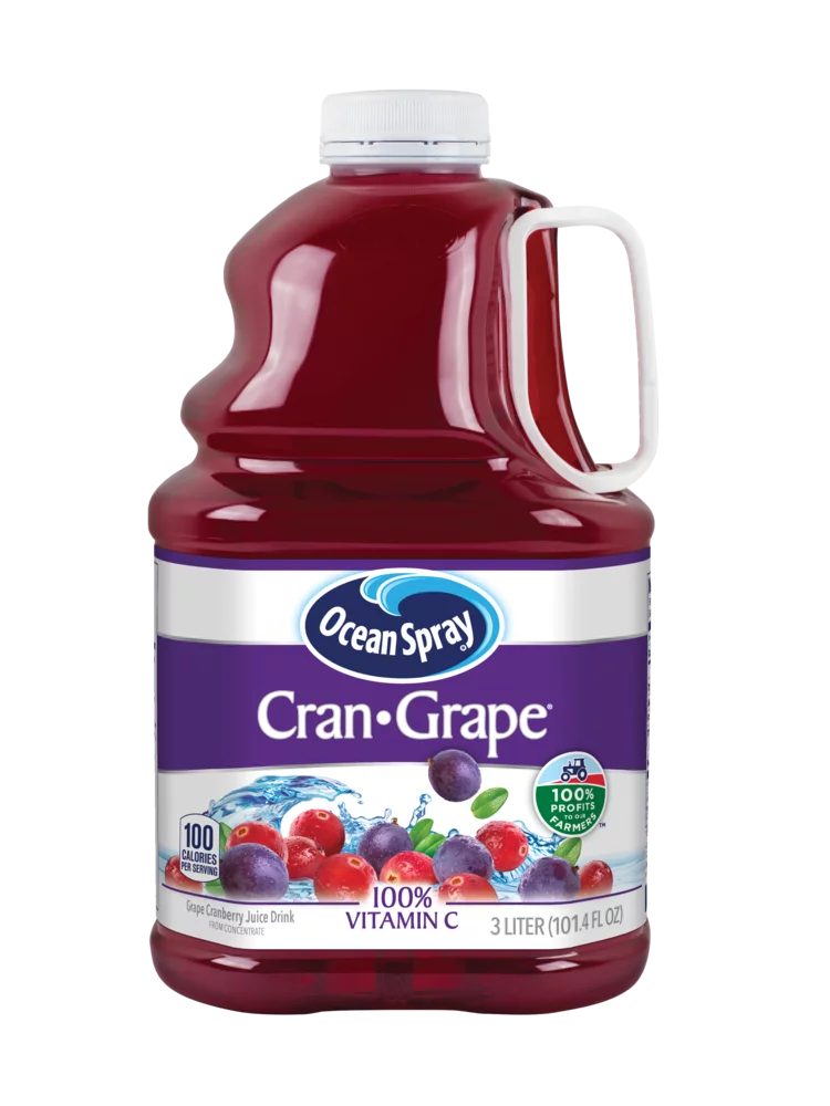 Ocean Spray Cranberry Grape Juice Drink, 101.4 fl oz